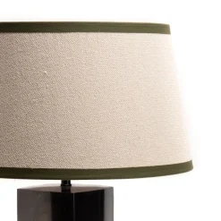 Kasta Lampe de table en fer et coton