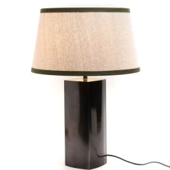 Kasta Lampe de table en fer et coton