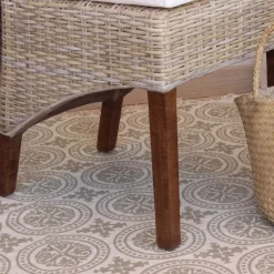 Koboo Chaise en rotin naturel