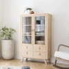 Kumla Vitrine en bois couleur naturelle