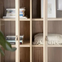 Kumla Vitrine en bois couleur naturelle