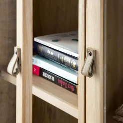 Kumla Vitrine en bois couleur naturelle