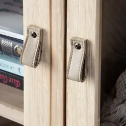 Kumla Vitrine en bois couleur naturelle