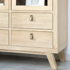 Kumla Vitrine en bois couleur naturelle