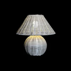 Lampe De table en rotin kales