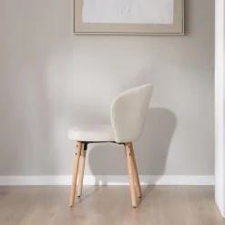 Lauder Chaise tapissee blanche