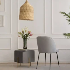 Leivar Chaise rembourrée gris