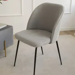 Leivar Chaise rembourrée gris