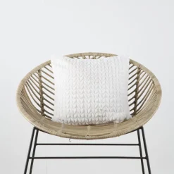 Lest Coussin chevron crème