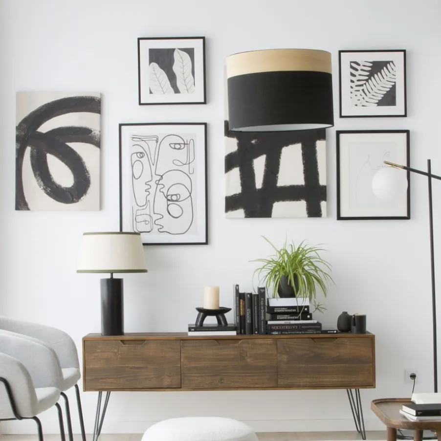 Ligne Cuadro 60x90cm toile+mdf