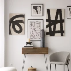 Ligne Cuadro 60x90cm toile+mdf