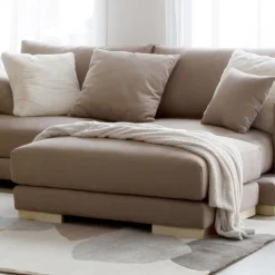 Luxor Pouf carré tapissé