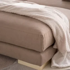 Luxor Pouf carré tapissé