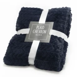 Mary Manta bleu marine 130x170