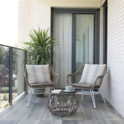 Mattia Chaise de jardin en rotin synthétique