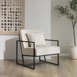 Murano Fauteuil tapissé beige