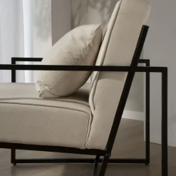 Murano Fauteuil tapissé beige