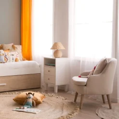 Naivi Fauteuil de lecture beige