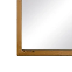 Nanka Miroir mural en métal et verre