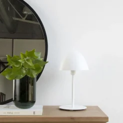 Natu Lampe table métal blanc