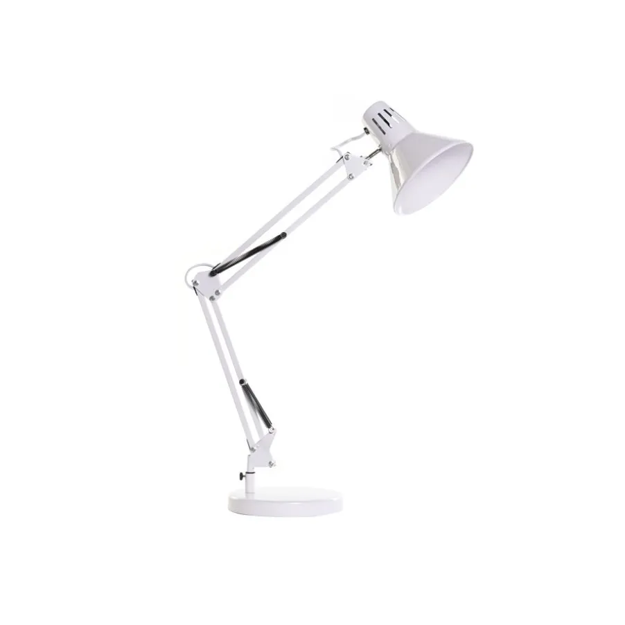 Naya Lampe de table flexo métal blanc