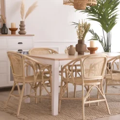 Nit Chaise en rotin naturel