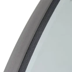 Nolo Miroir noir en aluminium - verre