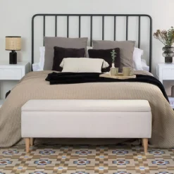 Piker Banc avec coffre de rangement rembourré