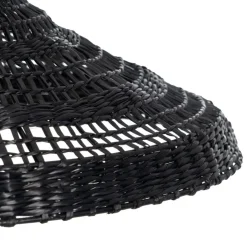 Rulke Lampe de plafond en fibre naturelle