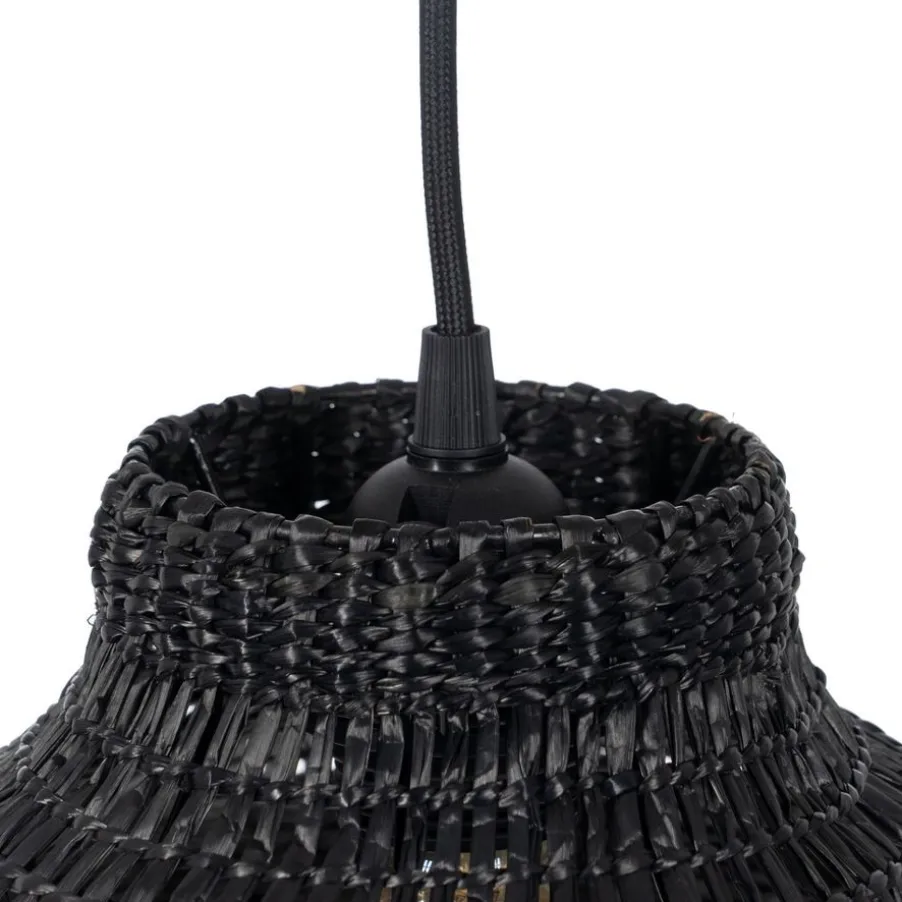 Rulke Lampe de plafond en fibre naturelle