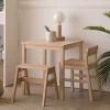 Saga Table enfant carrée en bois