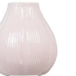 Samos Vase en céramique rose