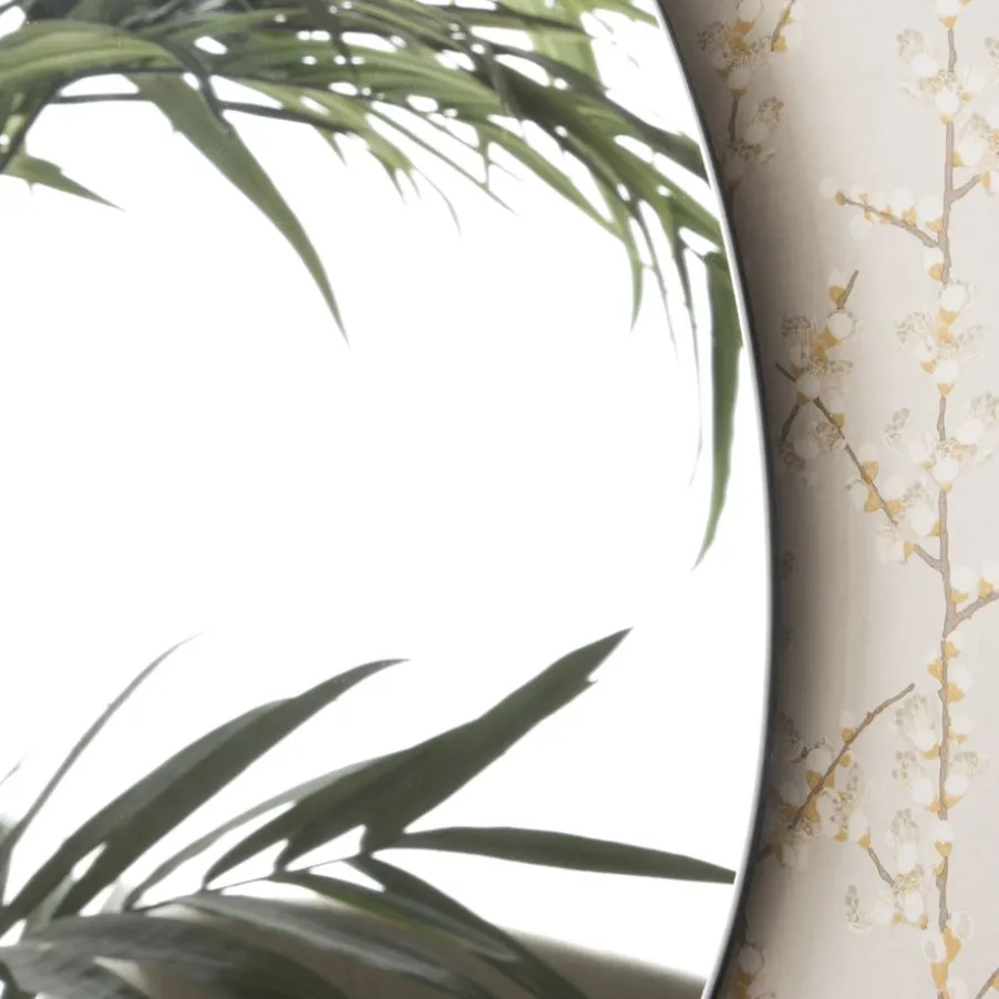 Souris Miroir mural en métal