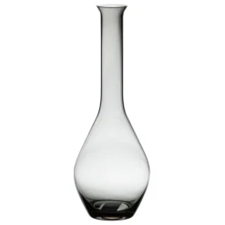 Toka Vase en verre gris