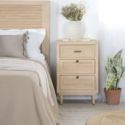 Venice Table de nuit en bois