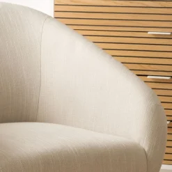 Viggo Fauteuil tapissé beige