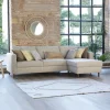 Vinson Canapé d'angle réversible 3 places beige