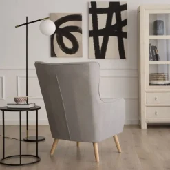 Visby Fauteuil gris perle