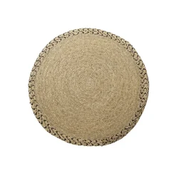 Wing Tapis en fibre naturelle bicolore